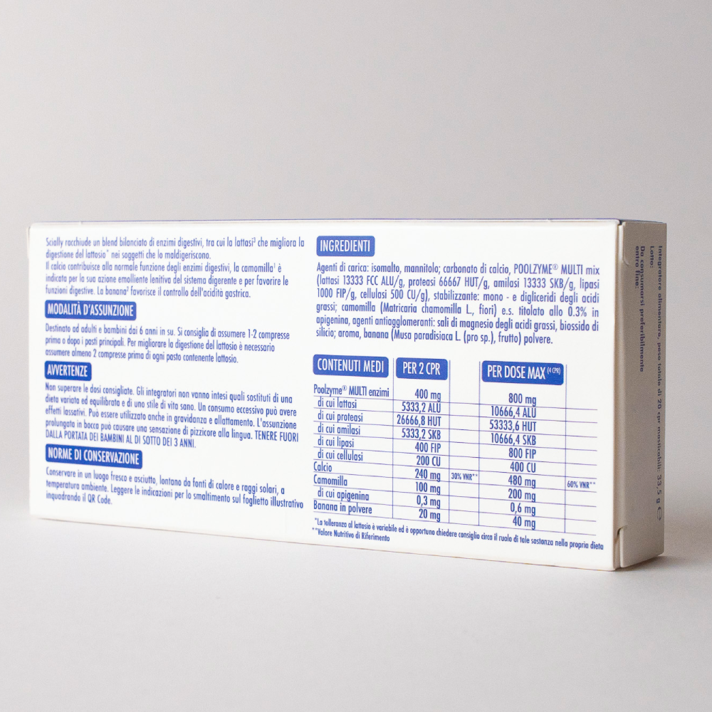 Scially - Integratore Digestivo Antiacido 3in1